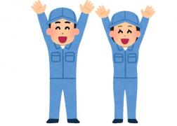 化学装置の製造作業